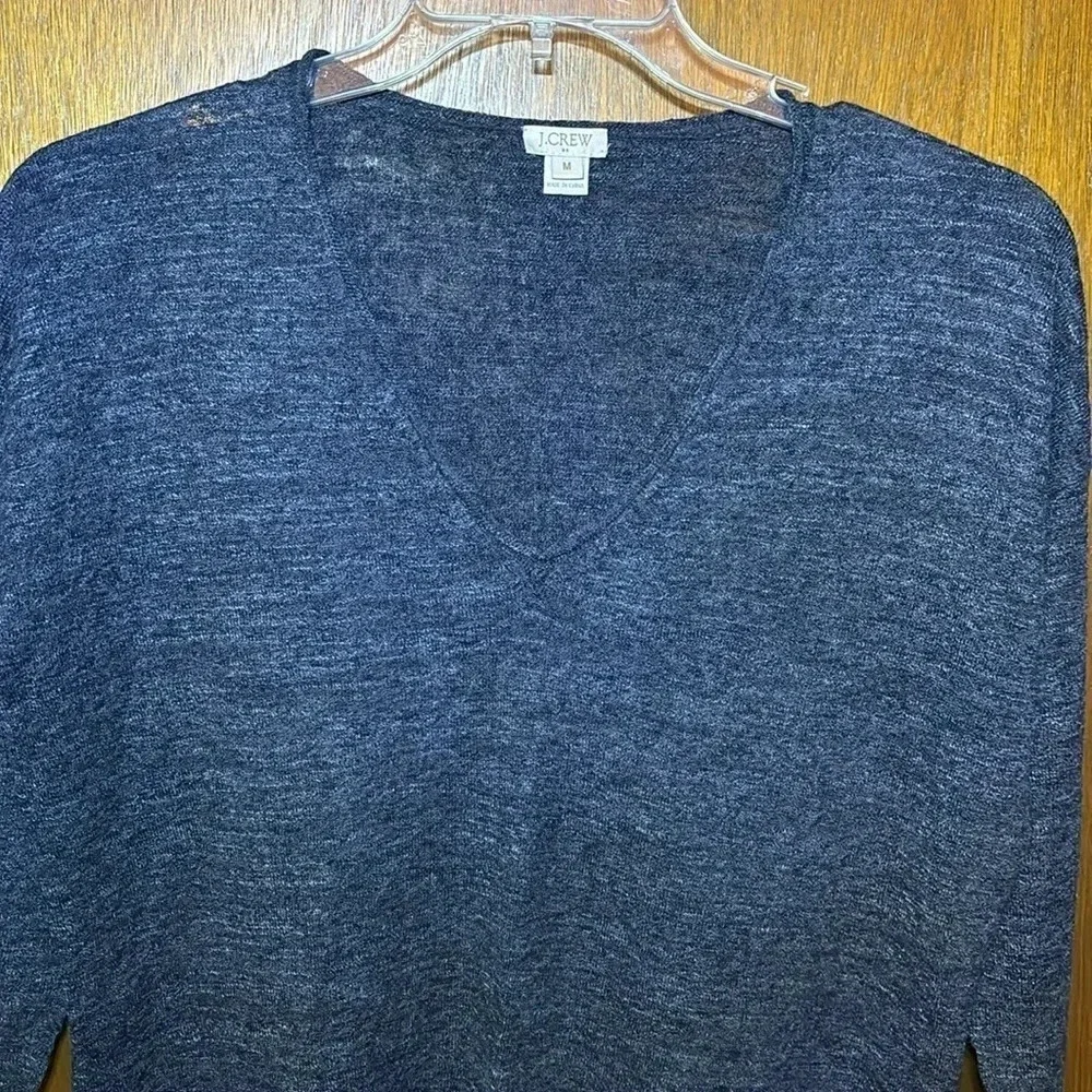 J. Crew Lightweight Navy Sweater Size M